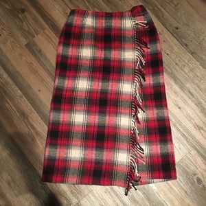 Vintage Wool Talbots wrap skirt!